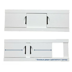 Экран Ника 1500 белый Купе 15617