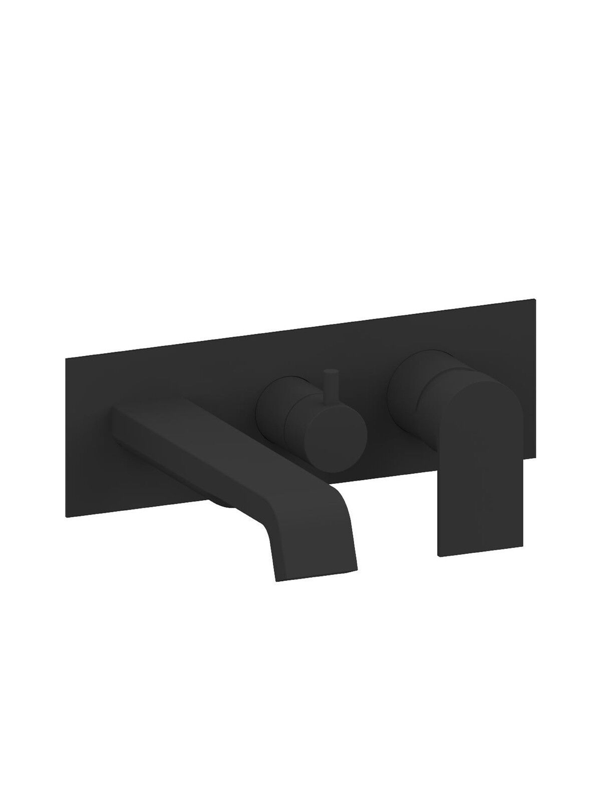 Однорычажный смеситель для ванны с 3 отверстиями с пластиной Rubinetterie Frattini отдельная эстетика ARCH-00054513 - Вид №11