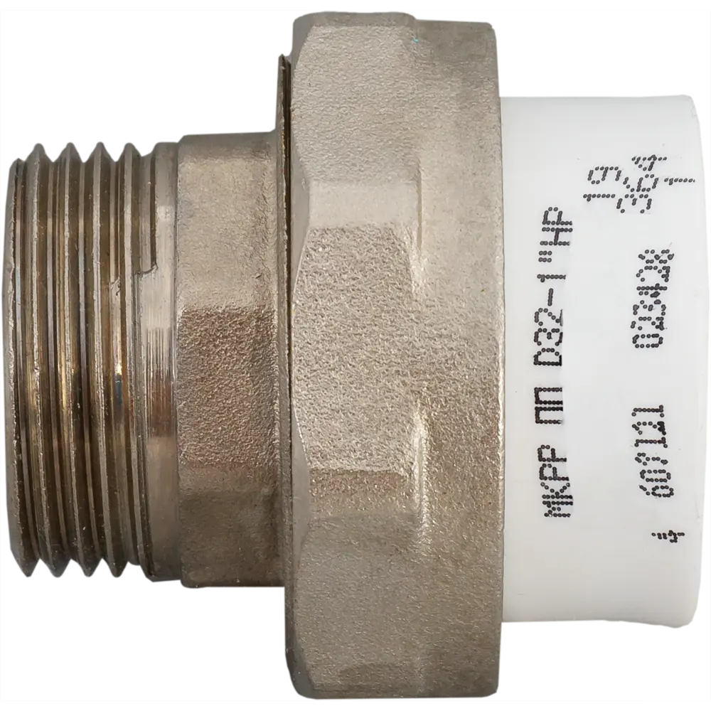 Муфта разъемная РВК 1 1/4"x40 мм НР полипропилен 020577 STLM-2157579 - Вид №3