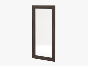 Прямоугольное зеркало в рамке