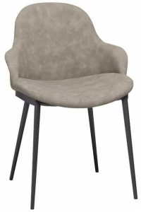 Tonin Casa Кресло из экокожи с подлокотниками