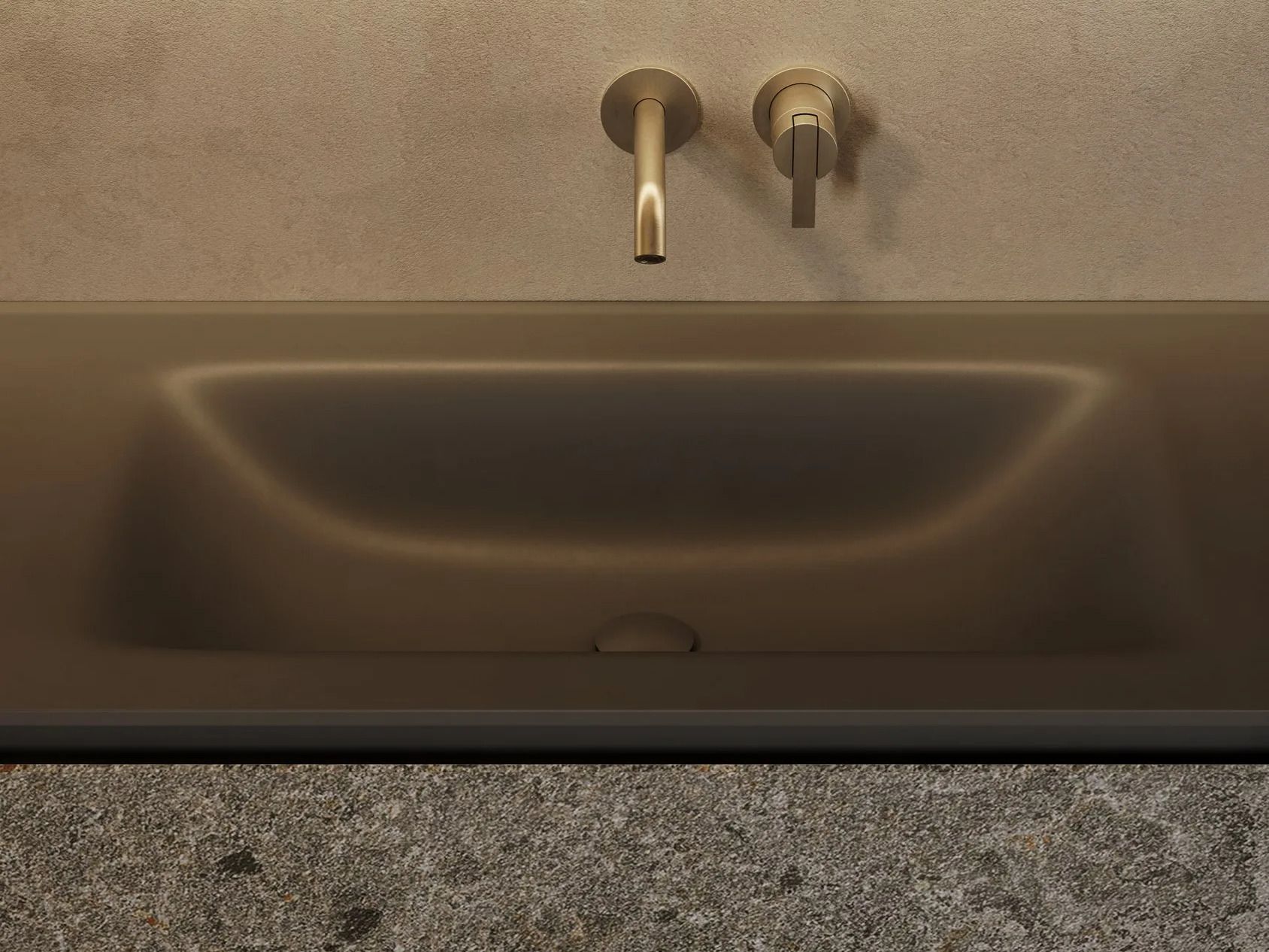 Двойной подвесной шкаф для умывальника MDi со встроенной раковиной Inbani слой ARCH-00129873 - Вид №7