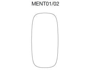 Прямоугольное Хрустальное зеркало