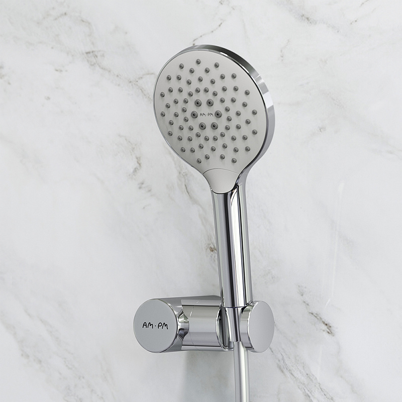 F0118000 душевой набор шланг 1750 ммдержатель ручного душа ручной душ 110 мм 3 функции AM.PM Like - Вид №1