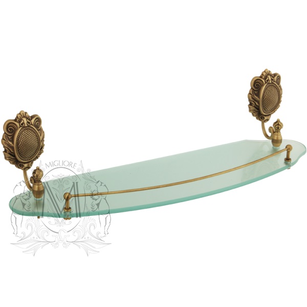 Полка с галереей MIGLIORE Cleopatra ML.CLE-60.720.BR бронза  - Вид №1