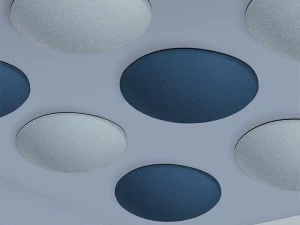 Slalom Световая и цветная звукопоглощающая потолочная панель Ecorange