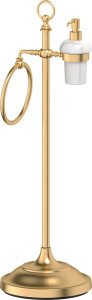 STI 332 Стойка с 2-мя аксессуарами для туалета с биде 80 cm 3SC STILMAR MATTE GOLD
