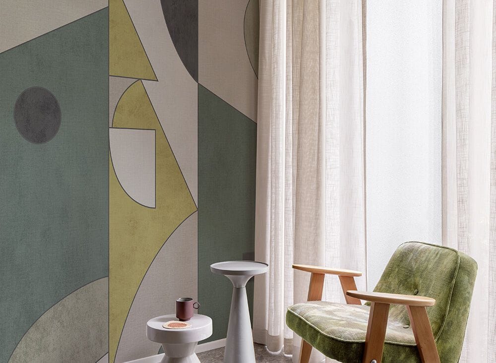 Геометрические обои Jannelli&Volpi СП 202 MURALS DECOR ARCH-00024314 - Вид №3