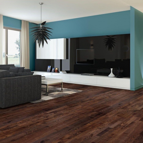 Паркетная доска Barlinek Ясень Кофе Молти 1000200049 - Вид №3