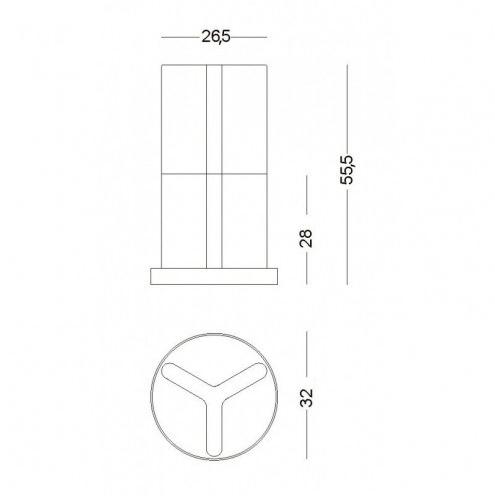 PIMAR Подставка для зонтов из камня Лечче  Ca43 - ca44  - Вид №2