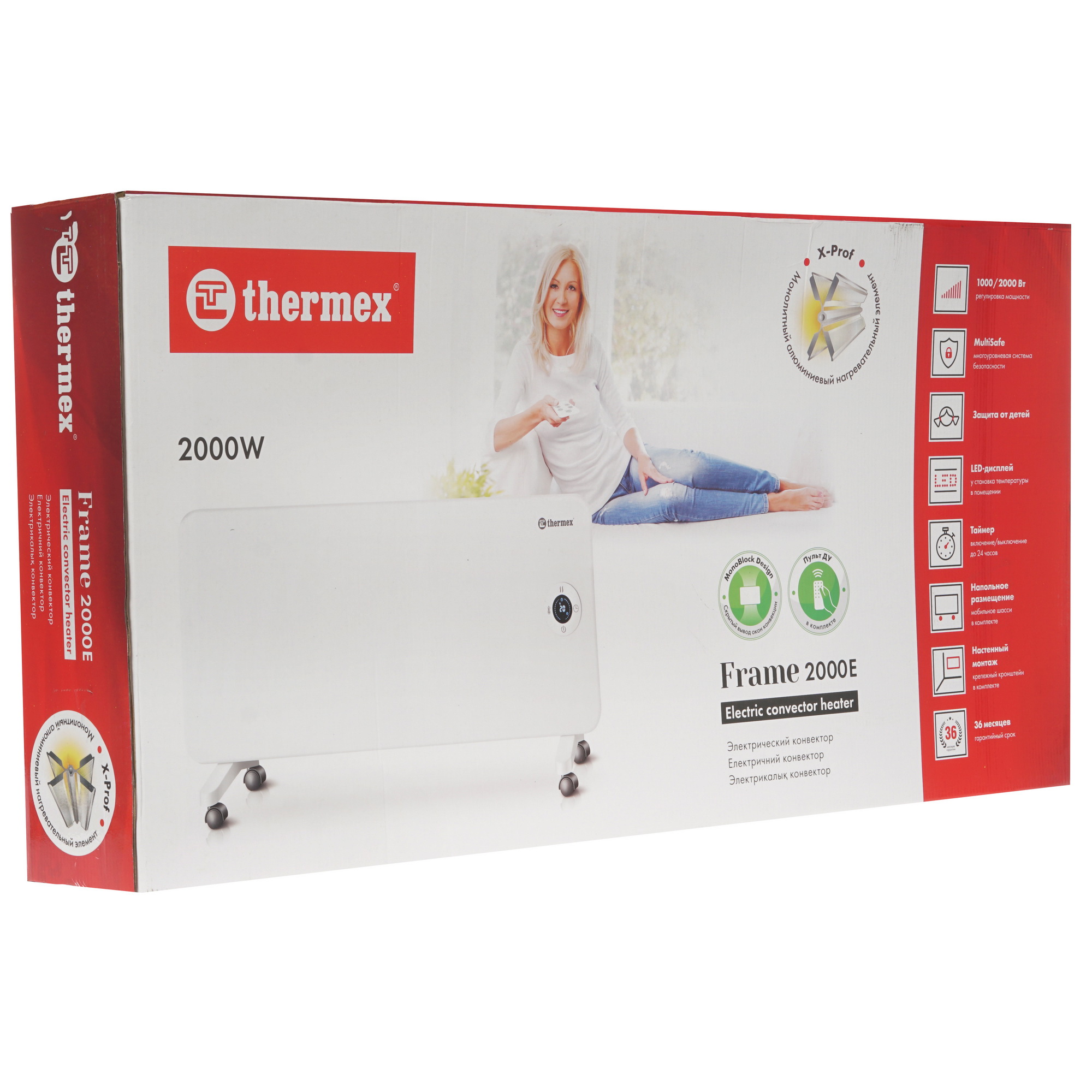 8151753 Конвектор THERMEX Frame 2000E STDN-0055940 - Вид №6