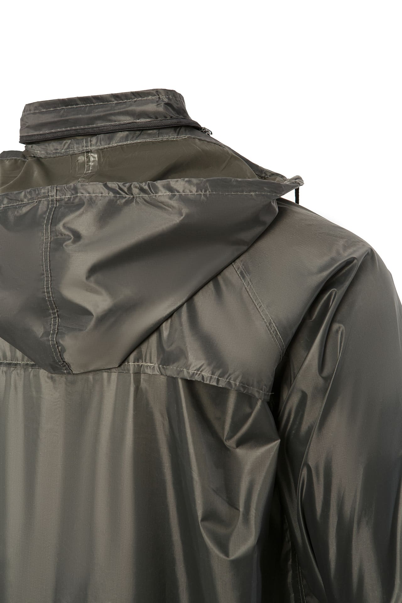 5041803 Плащ Альбатрос влагозащитный ЛАЙТ М серый  Непромокаемая спецодежда  размер XL  - Вид №2