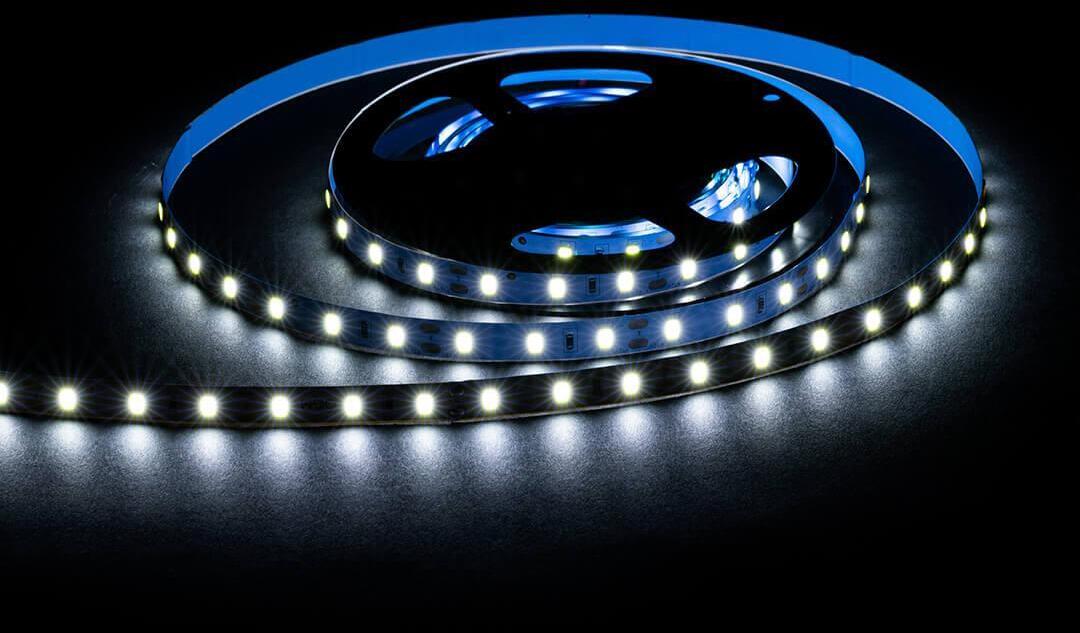 LSE-290 Светодиодная лента 9,6W/m 60LED/m 5630SMD холодный белый 5M OGM