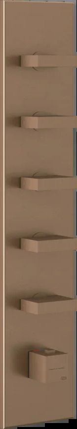 Смеситель для душа 43030 708 Gessi Inverso МЕДНЫЙ МАТОВЫЙ PVD