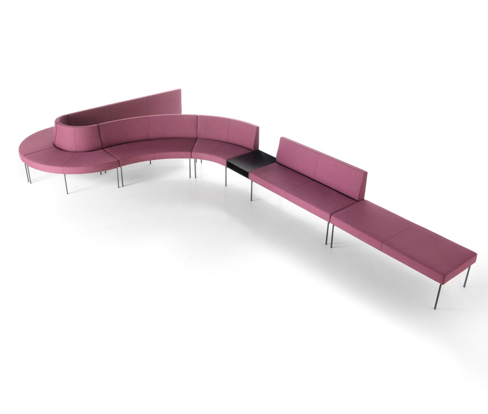 Модульная скамья из ткани со спинкой SITIA Laguna ARCH-00146120 - Вид №34