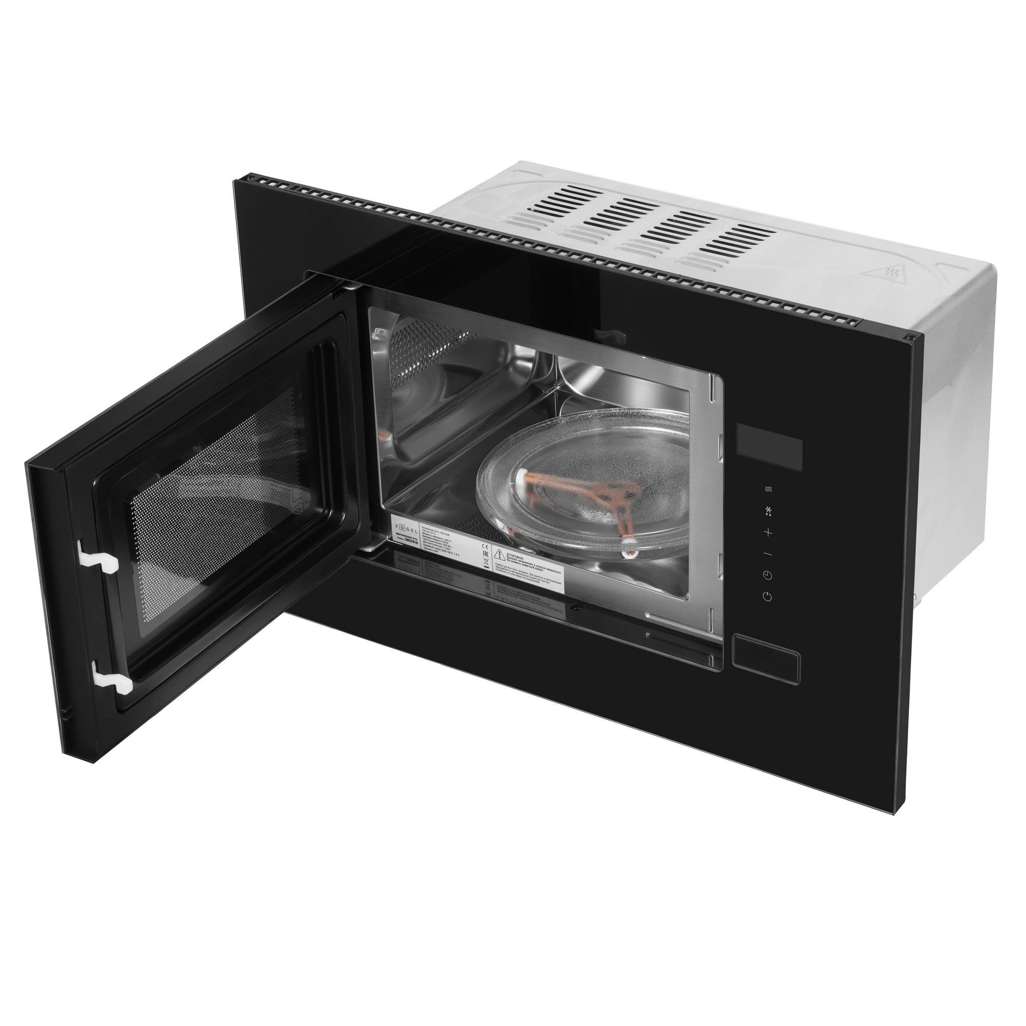 5370050 Встраиваемая микроволновая печь ZUGEL ZMO201B черный STDN-0100820 - Вид №4
