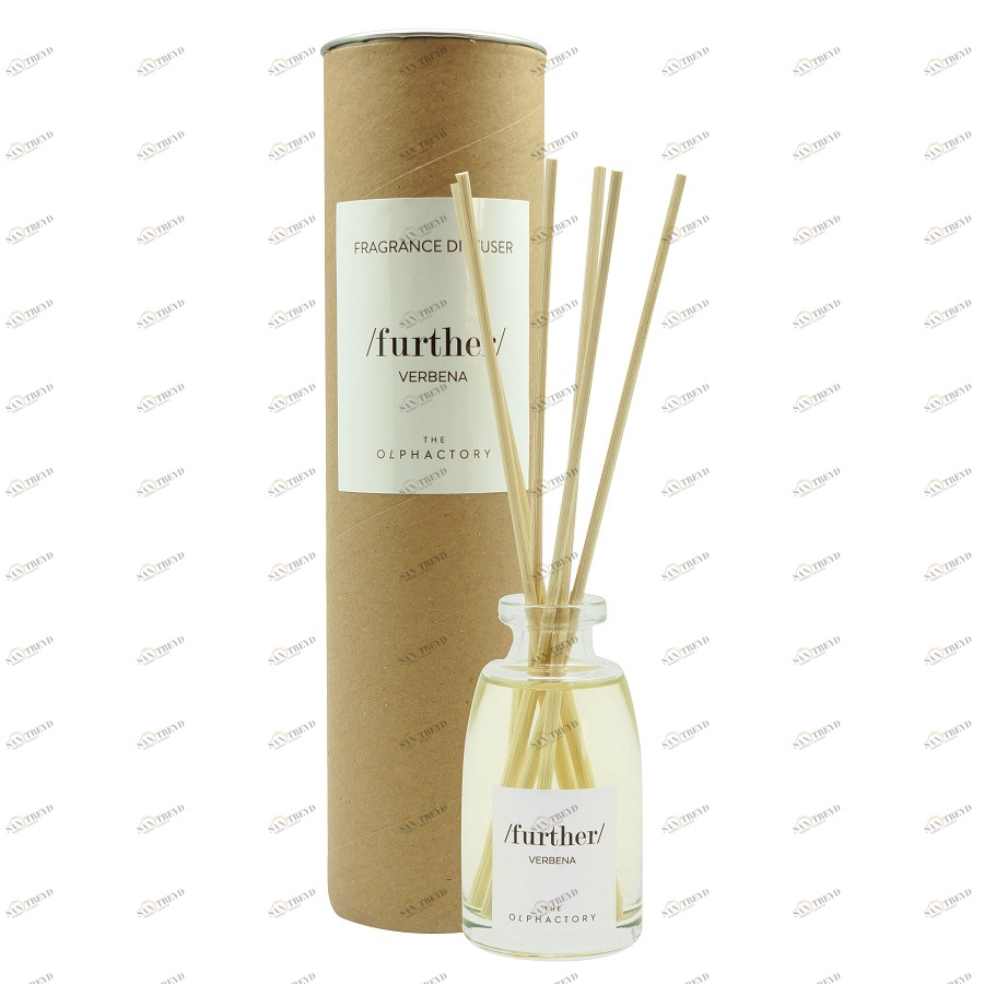 Диффузор ароматический 100 мл "Вербена" Further AMBIENTAIR  00-3881089 Серый 