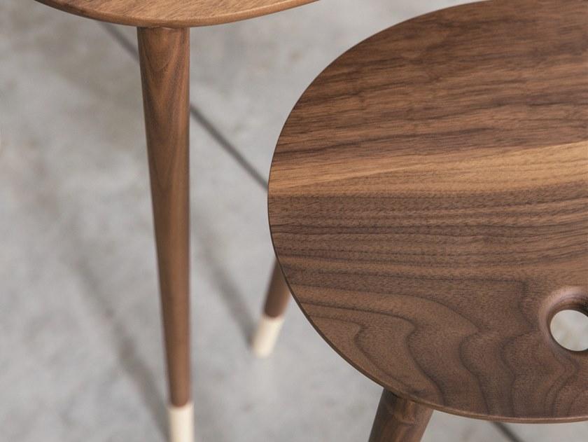 Porada Овальный журнальный столик из массива дерева Iron sun-id-1414284 - Вид №2