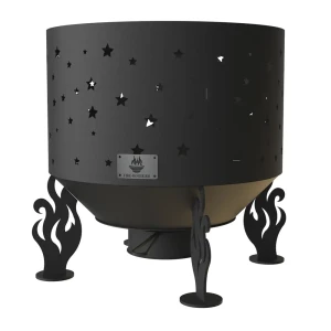 91209298 Костровая чаша Fire-House Звезды d500 с зольником сталь 50x49x50 см STLM-1322219