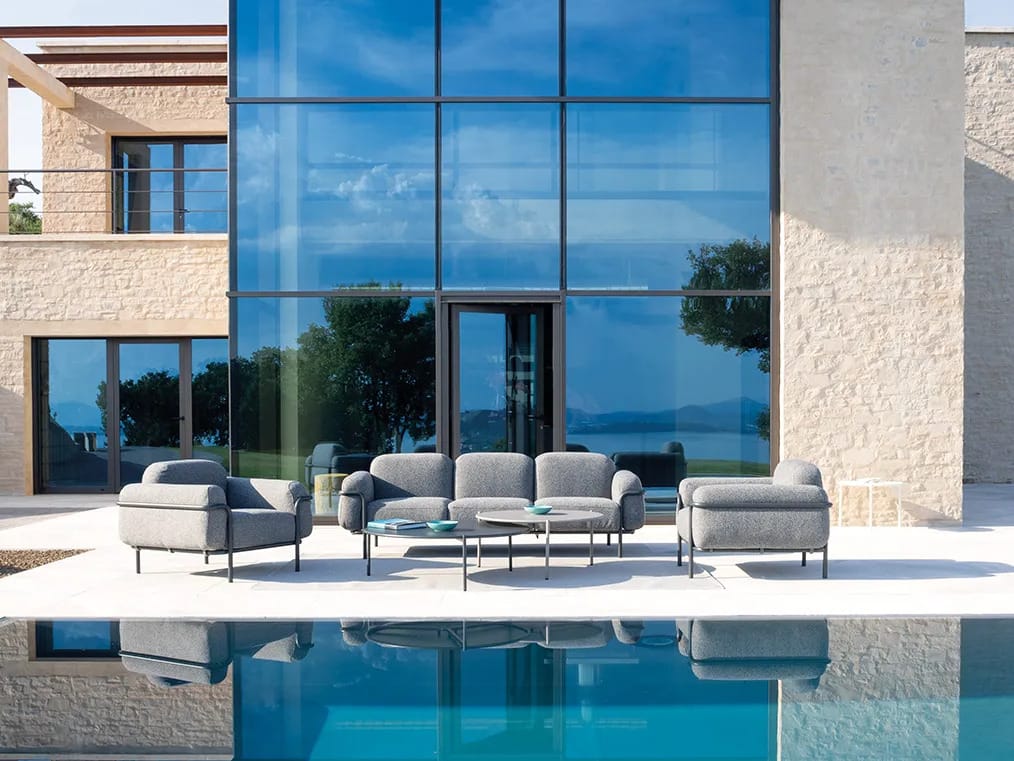 Тканевое садовое кресло с подлокотниками Vermobil Hug ARCH-00090573 - Вид №5