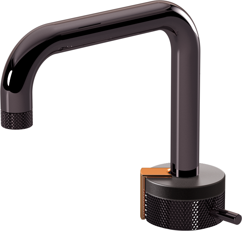 E-11500-R1GM-L2RG-OX Однорычажный прогрессивный смеситель для раковины - излив 15,3см GRAFF MOD+