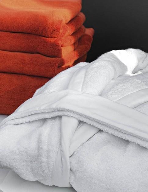 KOHRO Однотонная махровая хлопковая ткань sun-id-1483691 - Вид №1