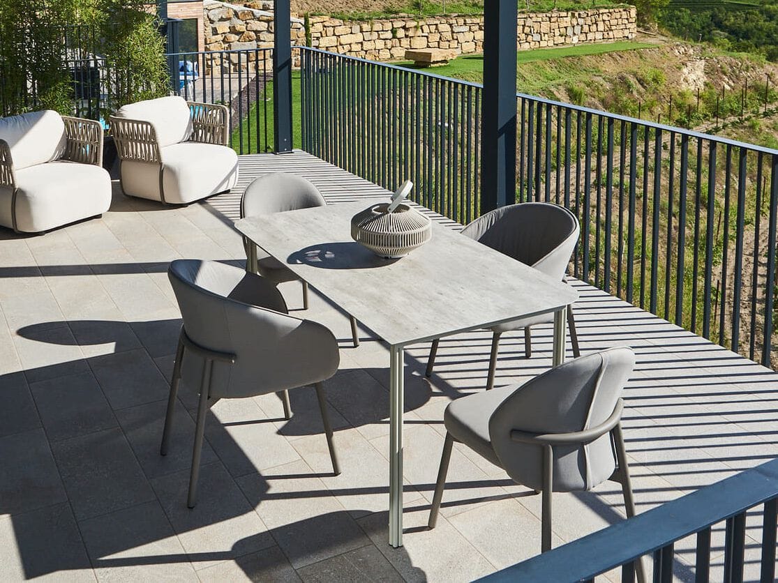 Прямоугольный садовый стол DRIGANI плоская поверхность ARCH-00138478