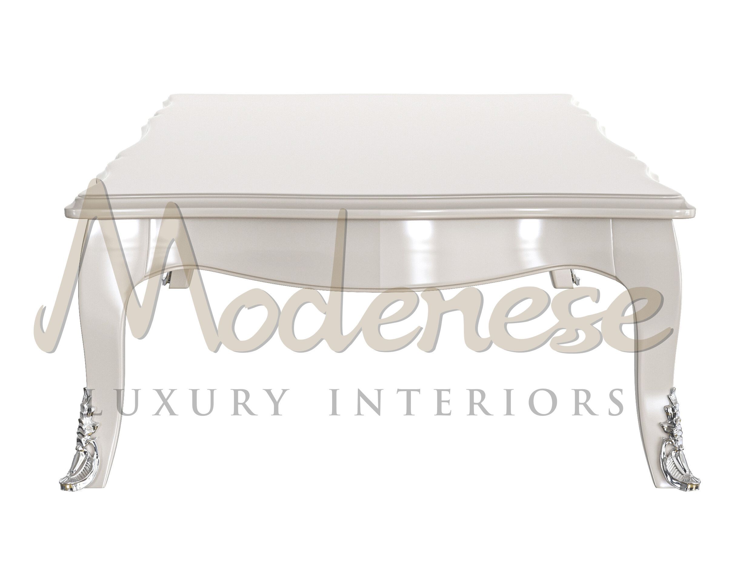 Деревянный прямоугольный журнальный столик Modenese Luxury Interiors PRESTIGE ARCH-00147934 - Вид №2