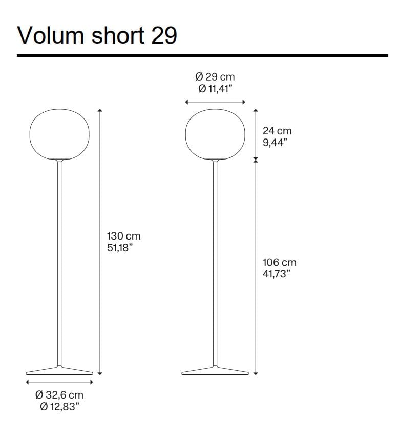 Выдувное стекло светодиодный торшер Lodes Volum ARCH-00123591 - Вид №9