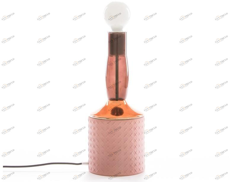 Seletti Светодиодная настольная лампа из стекла и фарфора Mrnd sun-id-1385646