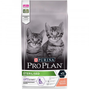 ПР0054756 Корм для котят для стерилизованных, лосось сух. 1,5 кг Pro Plan