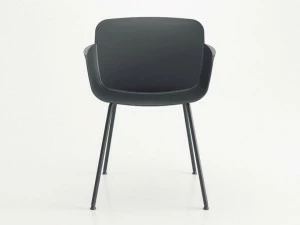 VAGHI Стул полипропиленовый с подлокотниками для залов ожидания Libera Li2f / lc2f