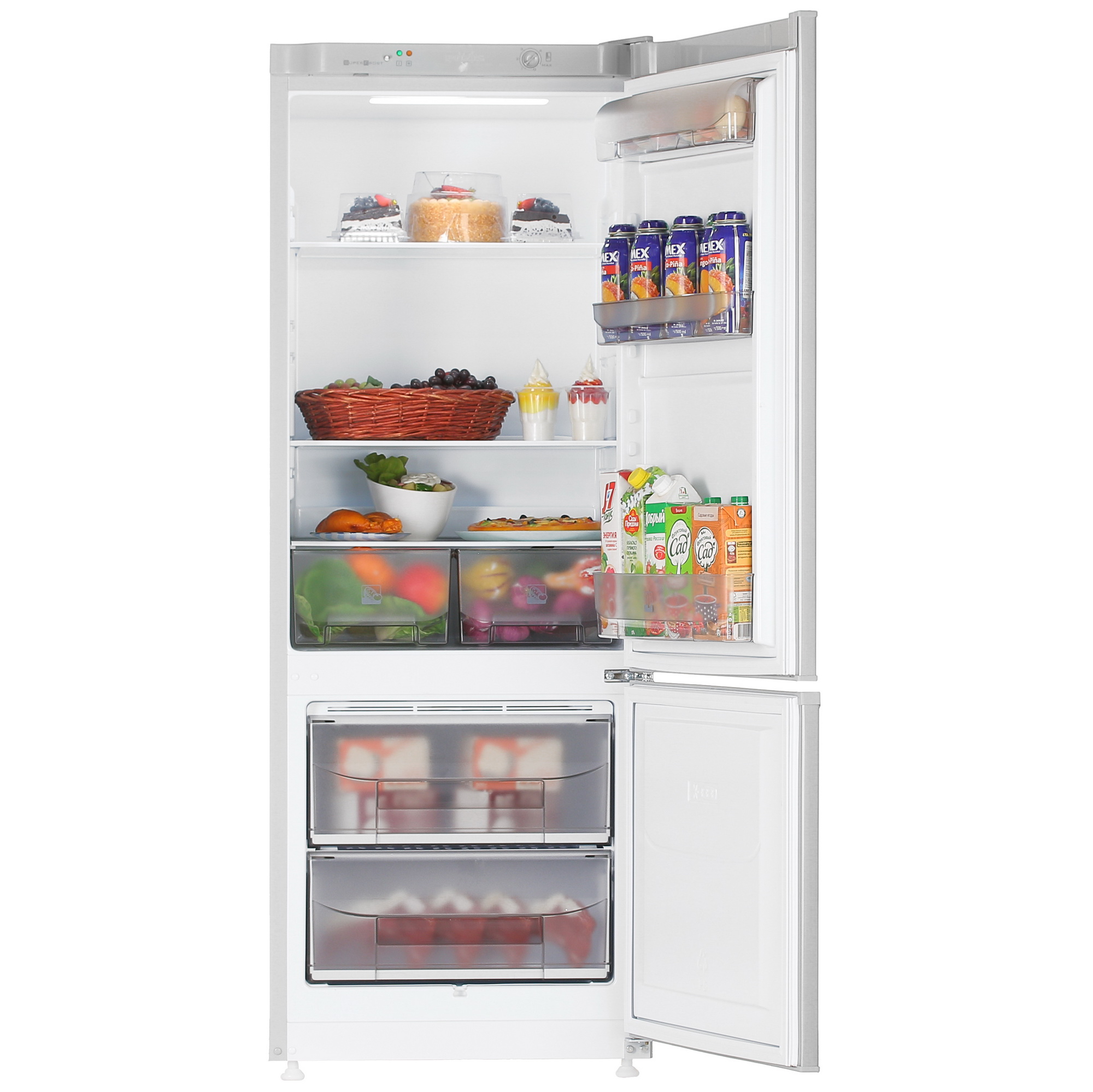 1366646 Холодильник с морозильником   Pozis RK-102 серый STDN-0043942 - Вид №5