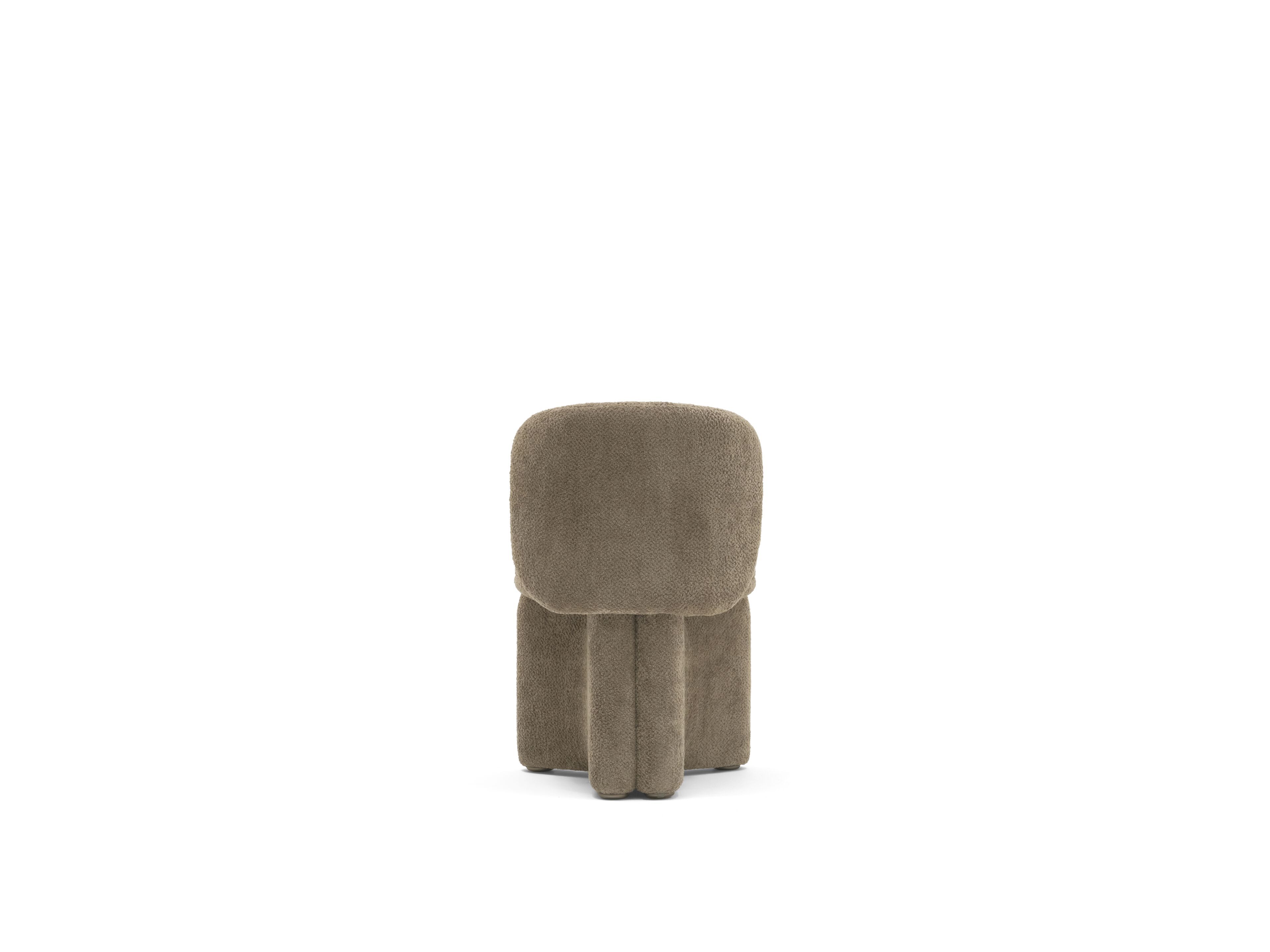 Мягкий стул из ткани Enne KESSE ARCH-00113969 - Вид №4