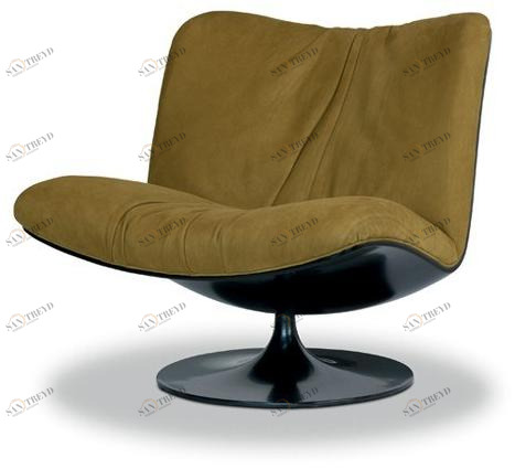 BAXTER Поворотное кожаное кресло Marilyn sun-id-1382419