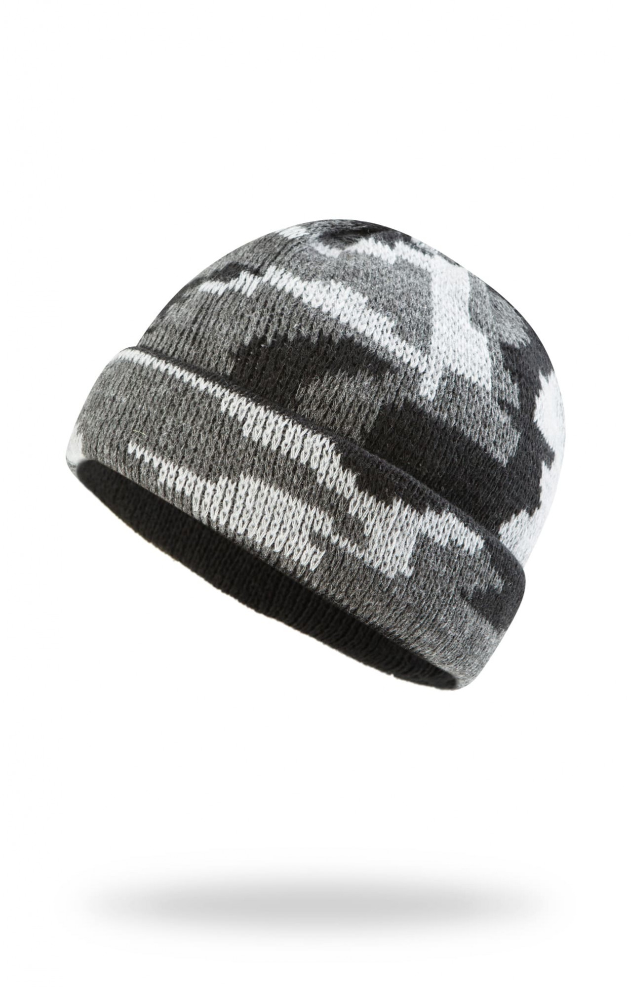 58786 Шапка вязаная камуфляж серая  Головные уборы  размер Спецодежда 