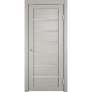 Дверь межкомнатная Кельн остекленная финиш-бумага ламинация цвет тернер серый 90х200 см (с замком)