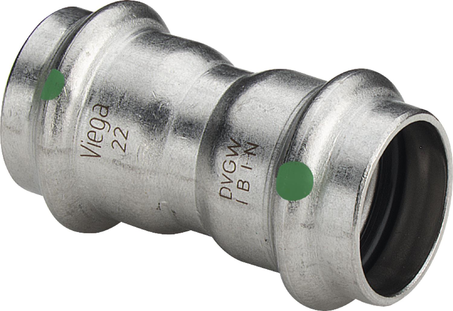 Viega Муфта Sanpress Inox 2315 (436216) 436 216