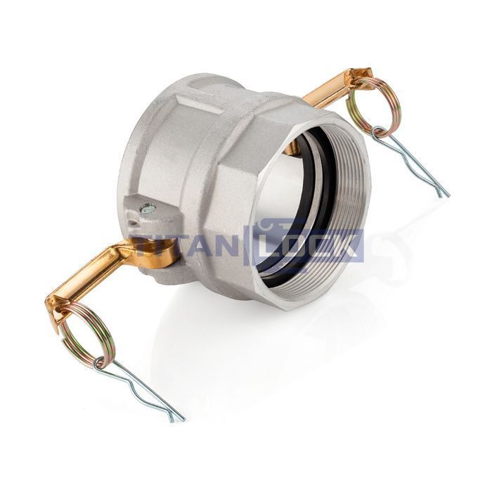 Камлок алюминиевый тип D розетка, внутр. резьба BSP 6", TL600DAL TITAN LOCK  - Вид №3