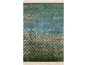 Прямоугольный шерстяной ковер