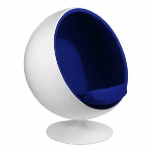 Кресло Eero Aarnio синее SOHO DESIGN ДИЗАЙНЕРСКИЕ, EERO BALL 131530 Синий
