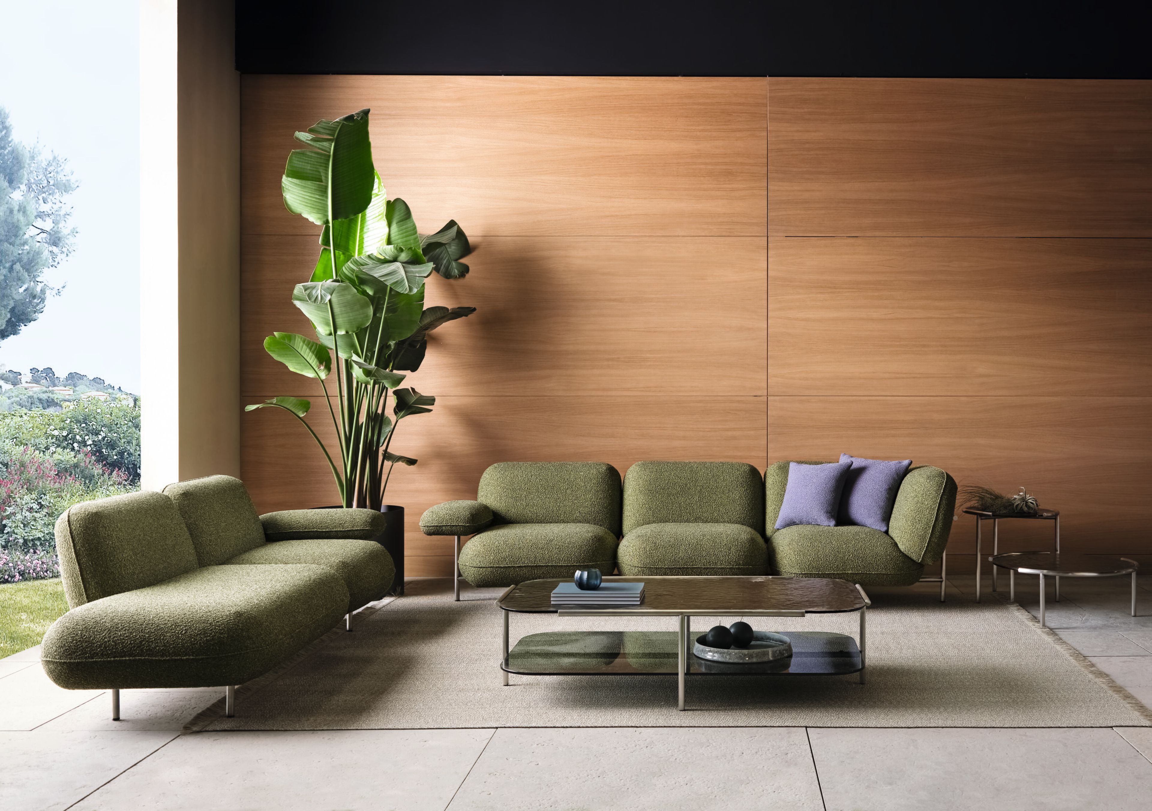 Тканевый модульный садовый диван Cantori CLOUD ARCH-00107549 - Вид №1