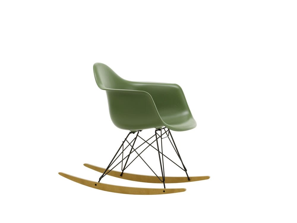 Мягкое тканевое кресло-качалка с подлокотниками VITRA Eames Plastic Chair ARCH-00023828 - Вид №213