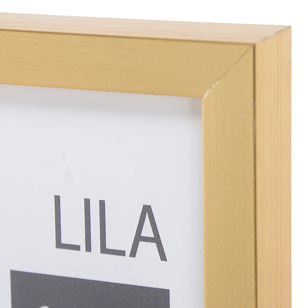 Фоторамка Inspire Lila золотая для фото 10×15 см 18769694 STLM-0012601 - Вид №1