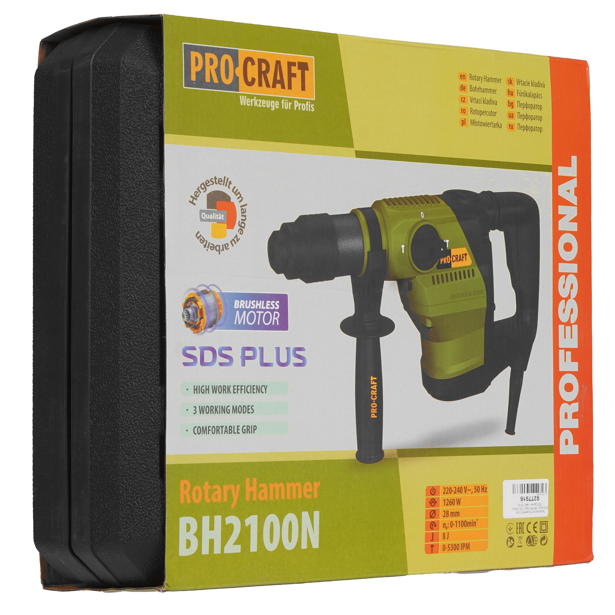 Перфоратор Procraft BH2100N 9277916 STDN-0004993 - Вид №6