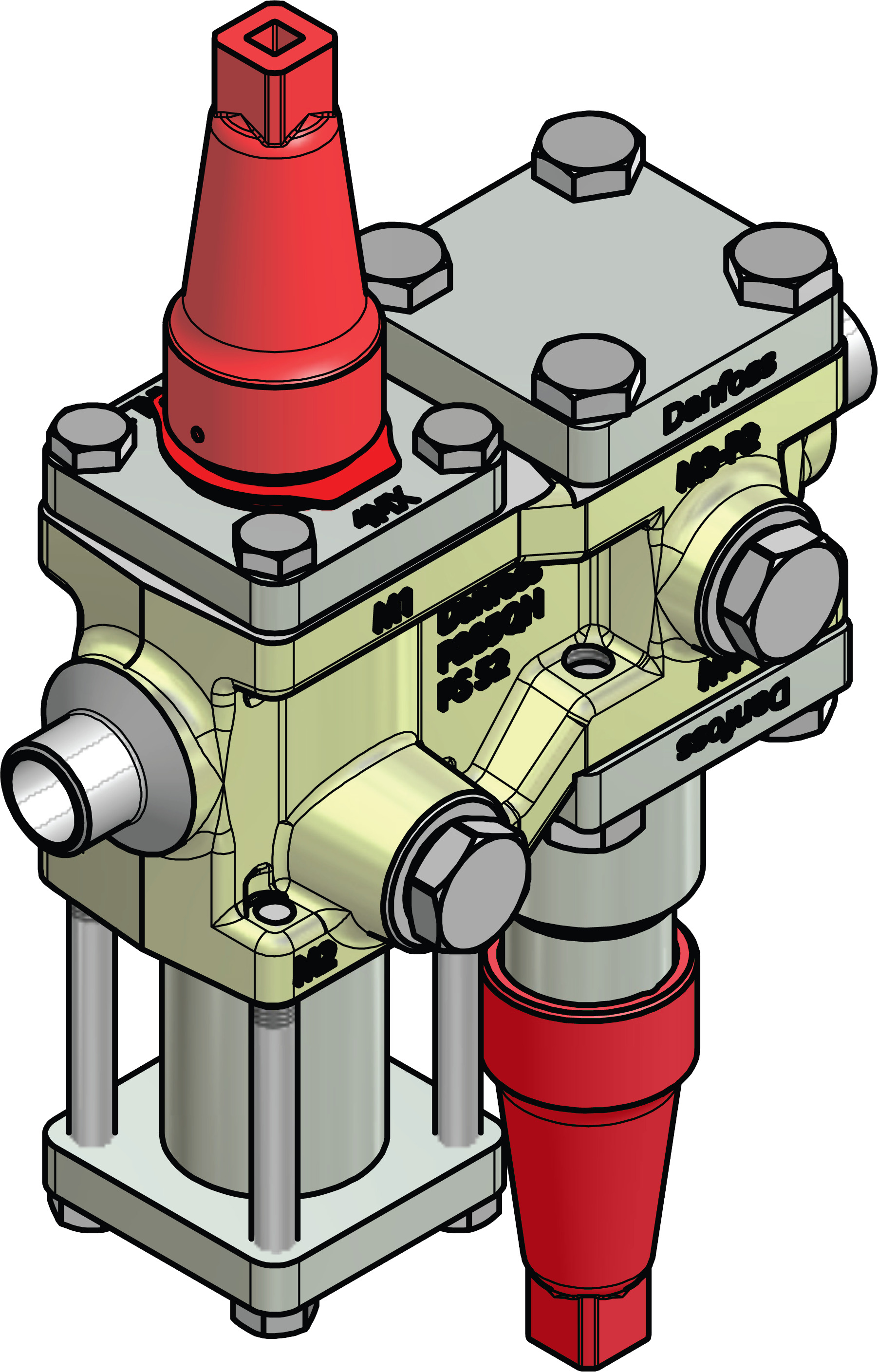 Danfoss ICF 15 — многофункциональные клапанные станции ICF 15-4-18 (15 D) Клапан-регулятор унив 027L4579  - Вид №10