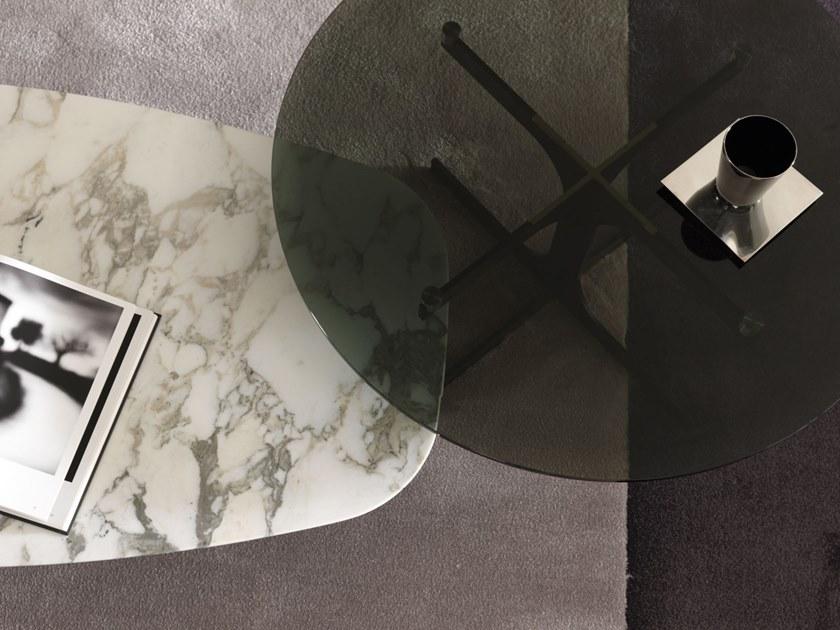 MisuraEmme Журнальный столик из мрамора с основанием 4 звезды sun-id-1382061 - Вид №2