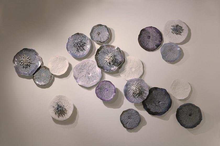 Fos Ceramiche Настенный декоративный предмет из керамики Porifera sun-id-1442134 - Вид №2