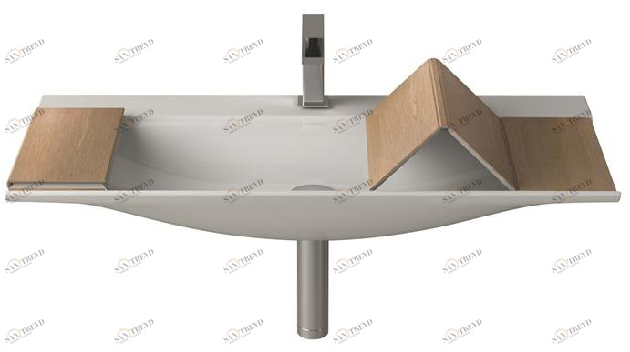 Подвесная раковина настенная овальная ArtCeram The One белая sun-id-1348996