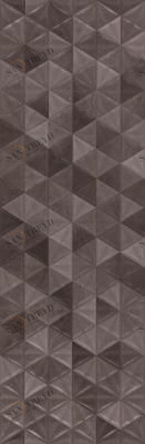 REGAL 30х90 ANTRASIT Decor Rektifiye Kutahya 1023